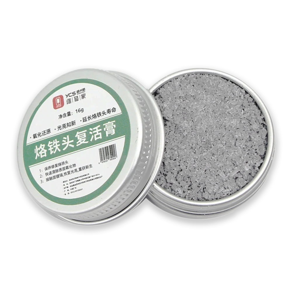 Aluminum box soldering iron tip cleaner paste 16g
